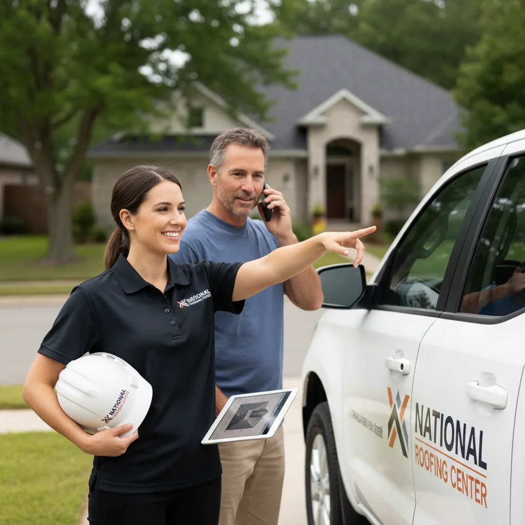 National Roofing Center customer support in Blessing